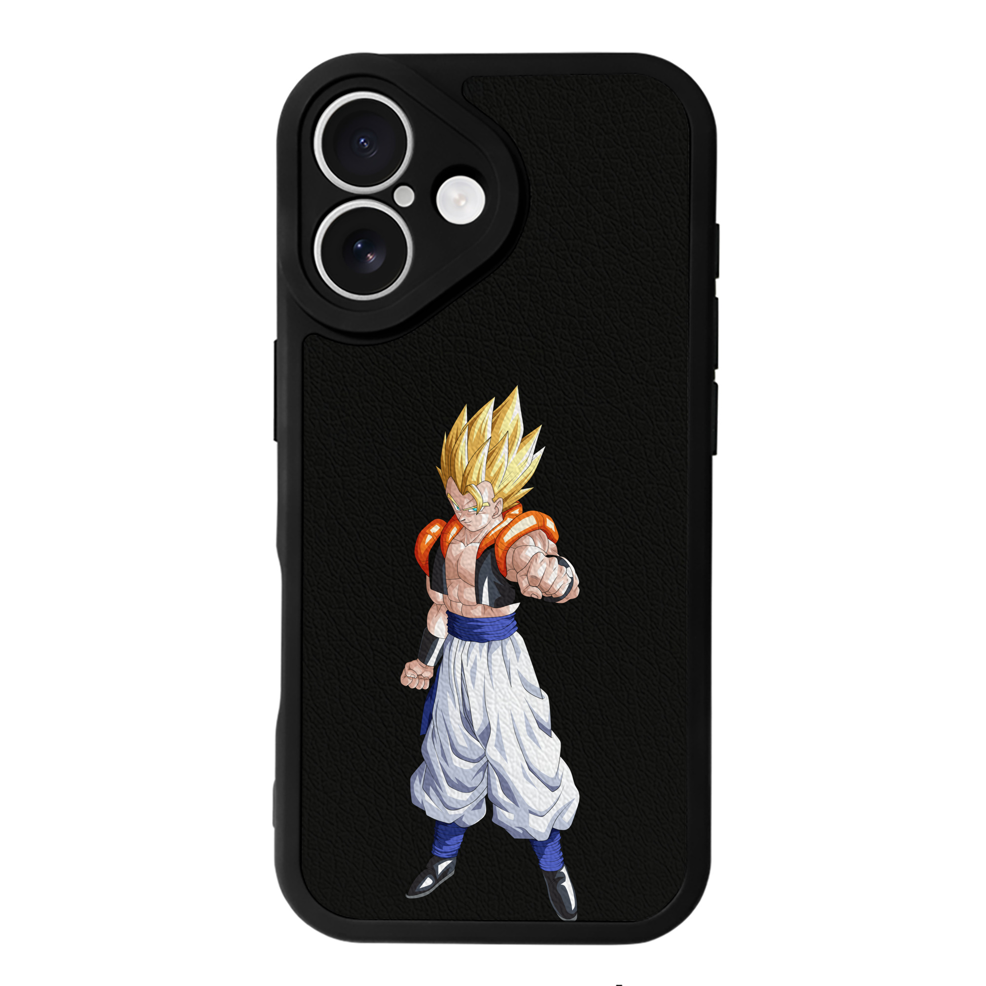 （画像用） ドラゴンボール ベジータ四世（Bejīta Yonsei）DRAGON BALL Vegeta IV 【iPhone 16シリーズ対応】シリコンスマホケース（レザー調） 材質：シリコン
